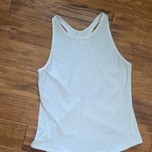 Lululemon Ribbed Tank Top - White
